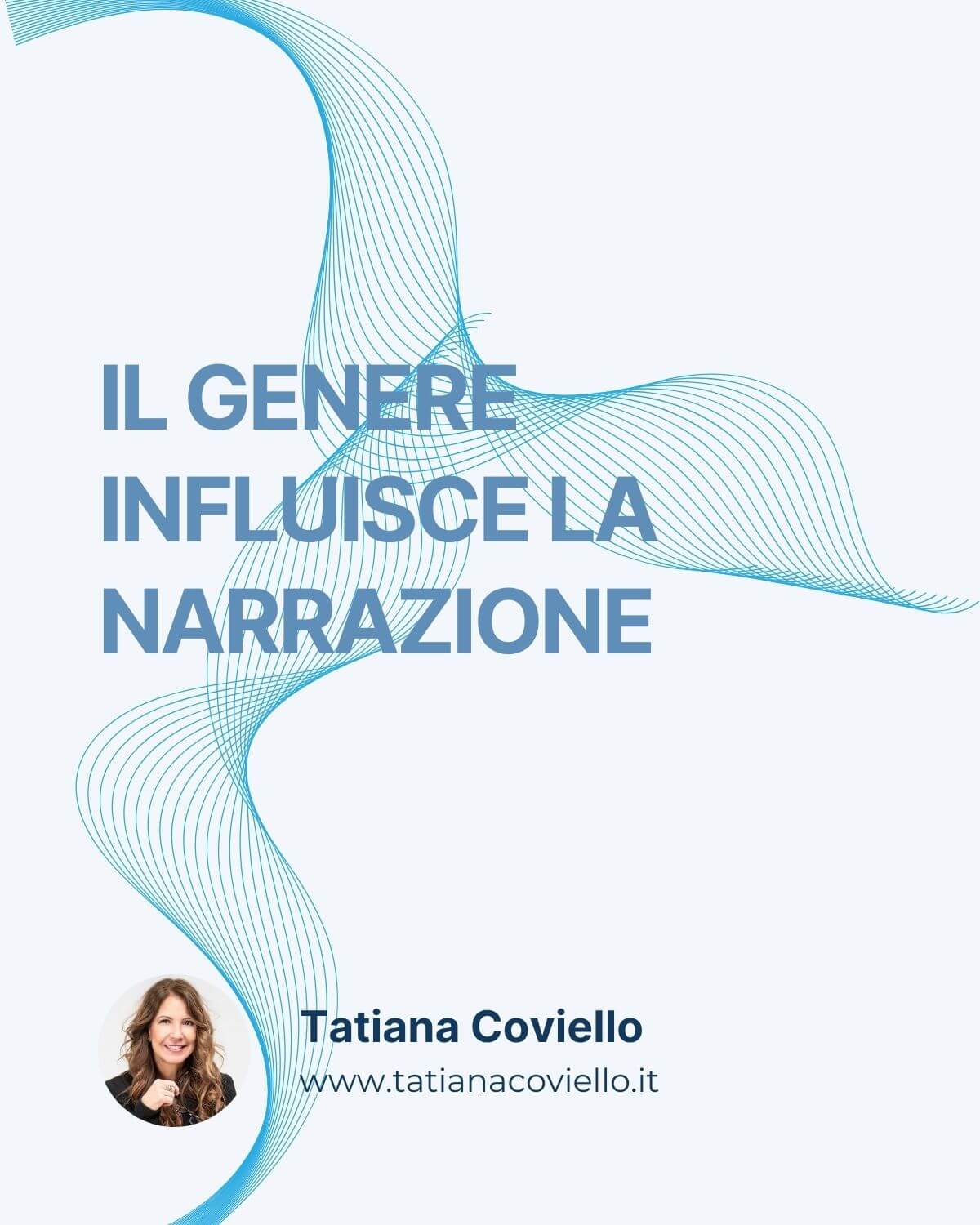 IL GENERE INFLUISCE LA NARRAZIONE